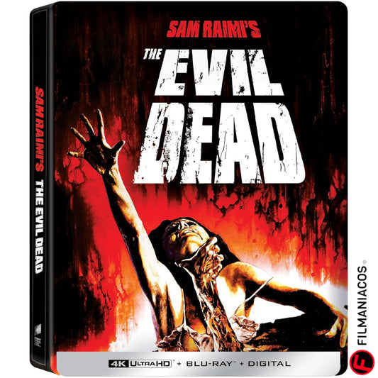 PRE-VENTA: The Evil Dead (1981) (45th Anniversary Steelbook) [4K Ultra HD + Blu-ray]