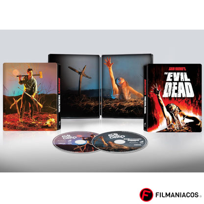 PRE-VENTA: The Evil Dead (1981) (45th Anniversary Steelbook) [4K Ultra HD + Blu-ray]