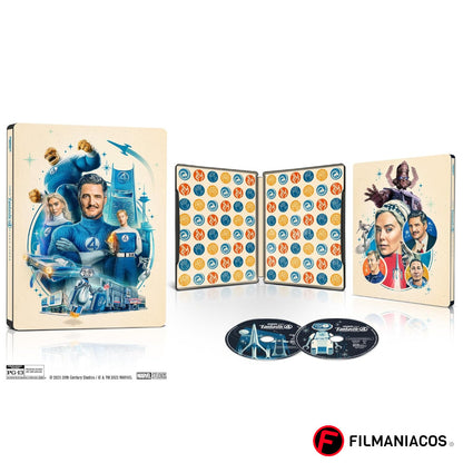 PRE-VENTA: The Fantastic Four: First Steps (2025) (Steelbook) [4K Ultra HD + Blu-ray]