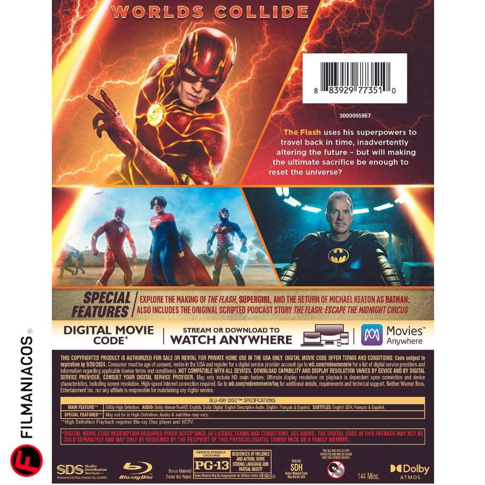 The Flash (2023) [Blu-ray]