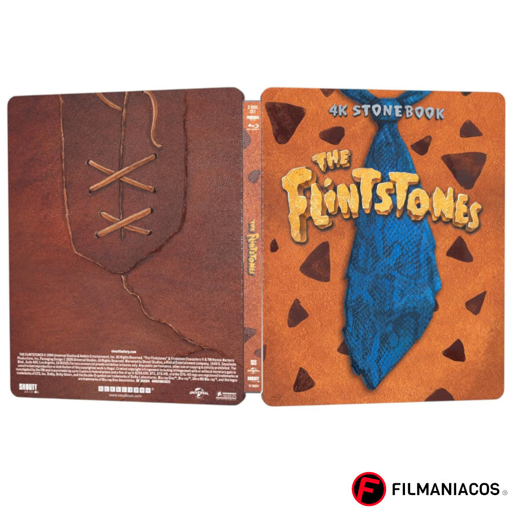 PRE-VENTA: The Flinstones (1994) (Steelbook) [4K Ultra HD + Blu-ray]