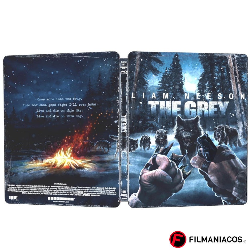 PRE-VENTA: The Grey (2011) (Steelbook) [4K Ultra HD + Blu-ray]