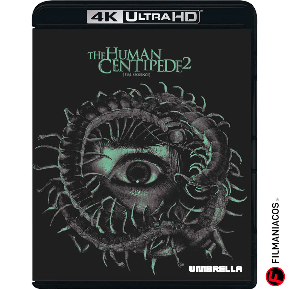 PRE-VENTA: The Human Centipede: Trilogy (2009-2015) (Gift-Set) [4K Ultra HD + Blu-ray]