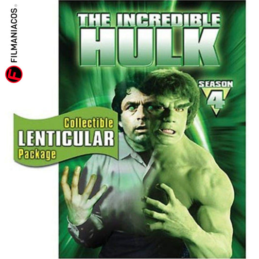 The Incredible Hulk: The Complete Fourth Season (1980-1981) (Portada lenticular) [DVD]