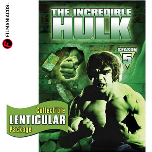 The Incredible Hulk: The Complete Fifth Season (1981-1982) (Portada lenticular) [DVD]
