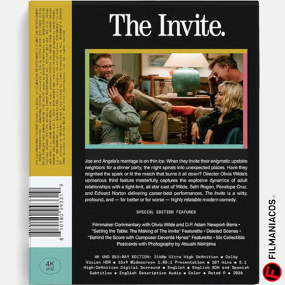 PRE-VENTA: The Invite (2026) (Digipack) [4K Ultra HD]
