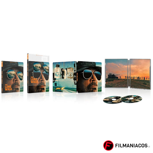PRE-VENTA: The Long Walk (2025) (Steelbook) [4K Ultra HD + Blu-ray]
