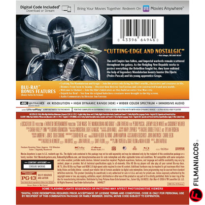 PRE-VENTA: Star Wars: The Mandalorian and Grogu (2026) [4K Ultra HD + Blu-ray]
