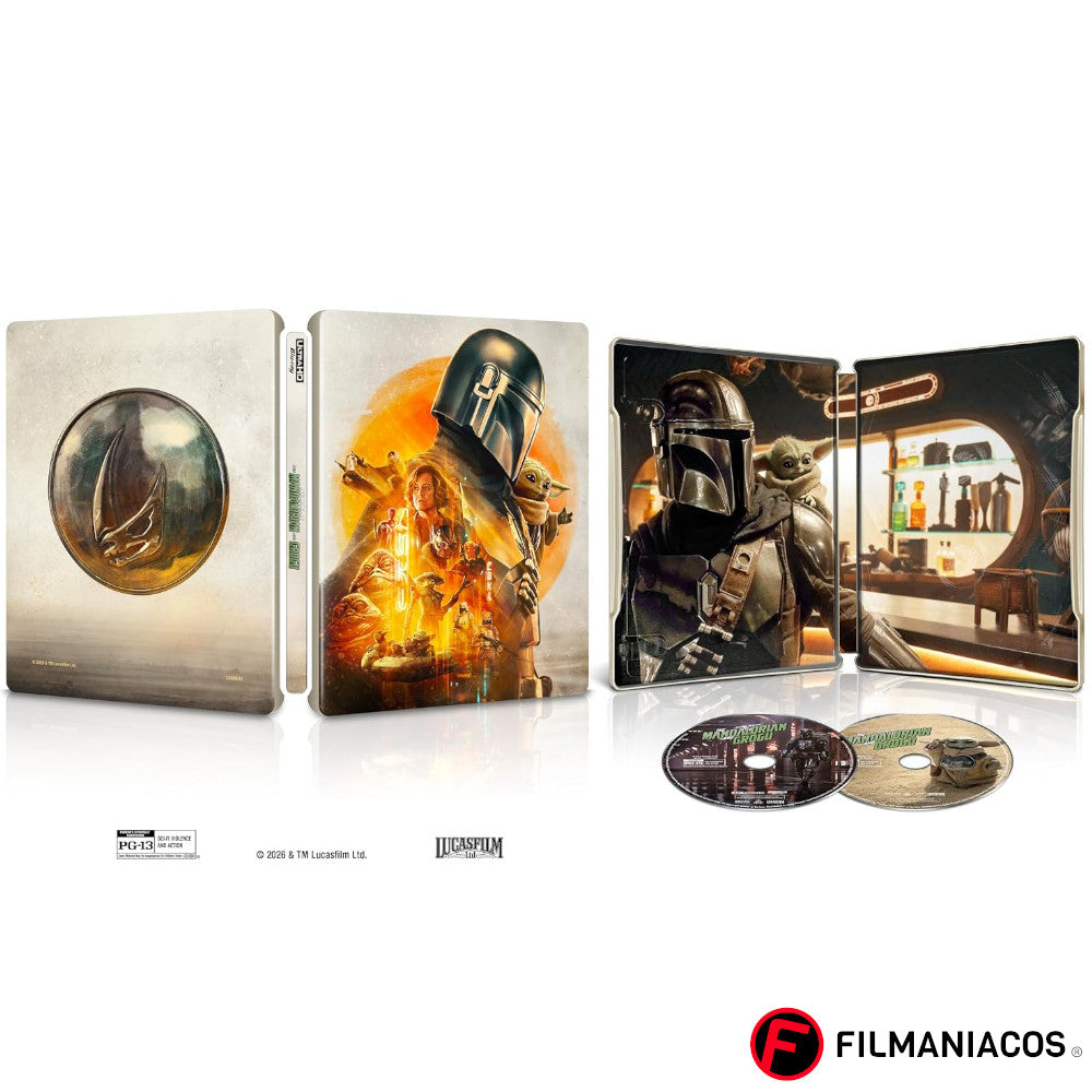 PRE-VENTA: Star Wars: The Mandalorian and Grogu (2026) (Steelbook) [4K Ultra HD + Blu-ray]