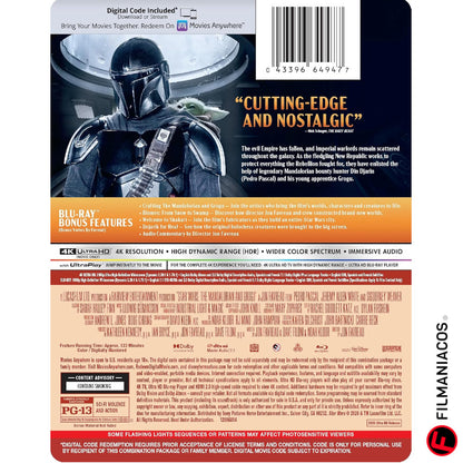 PRE-VENTA: Star Wars: The Mandalorian and Grogu (2026) (Steelbook) [4K Ultra HD + Blu-ray]