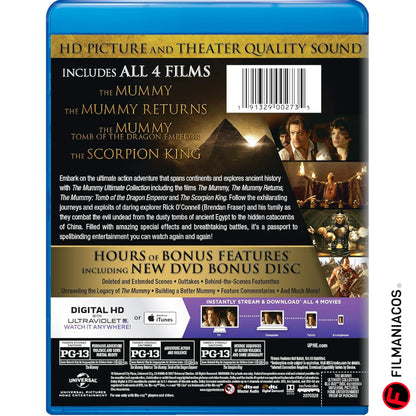 The Mummy: Ultimate Collection (1999-2008) [Blu-ray]