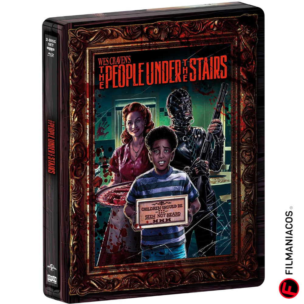 PRE-VENTA: The People Under the Stairs (1991) (Steelbook) [4K Ultra HD + Blu-ray]