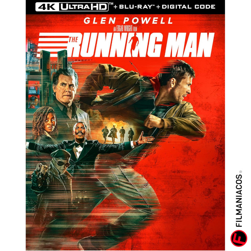 PRE-VENTA: The Running Man (2025) [4K Ultra HD + Blu-ray]