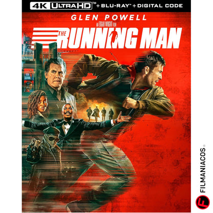 PRE-VENTA: The Running Man (2025) [4K Ultra HD + Blu-ray]