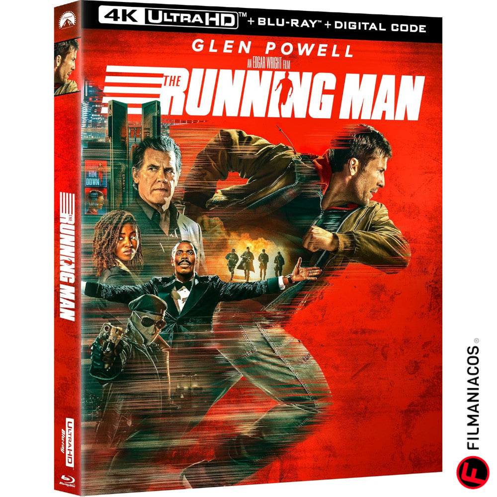 PRE-VENTA: The Running Man (2025) [4K Ultra HD + Blu-ray]