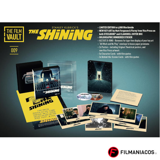 PRE-VENTA: The Shining (1980) (The Film Vault Gift-Set / Steelbook) [4K Ultra HD + Blu-ray]