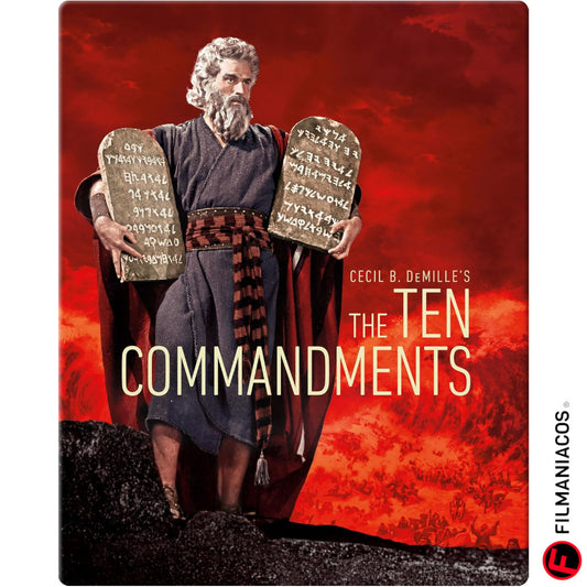 PRE-VENTA: The Ten Commandments (1956) (65th Anniversary Steelbook) [4K Ultra HD + Blu-ray]