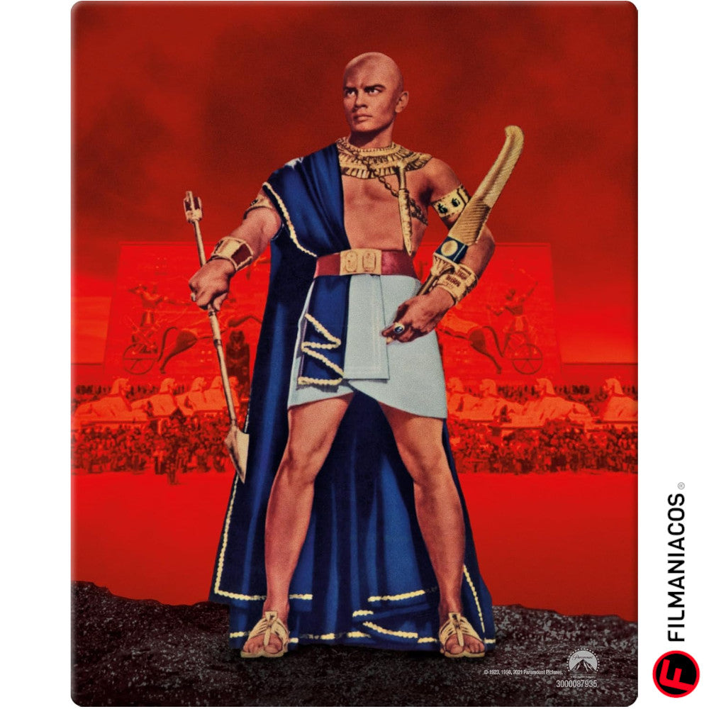 PRE-VENTA: The Ten Commandments (1956) (65th Anniversary Steelbook) [4K Ultra HD + Blu-ray]