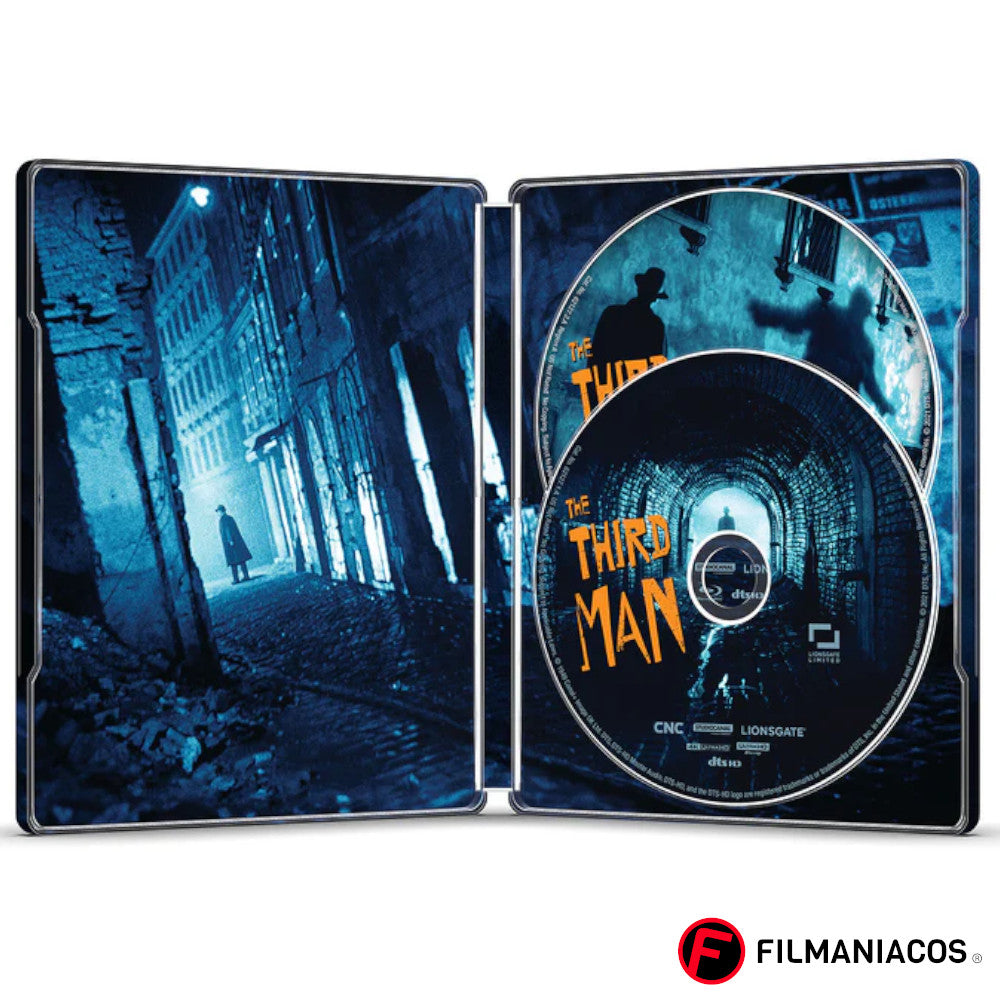 PRE-VENTA: The Third Man (1949) (Lionsgate Limited Exclusive Steelbook) [4K Ultra HD + Blu-ray]