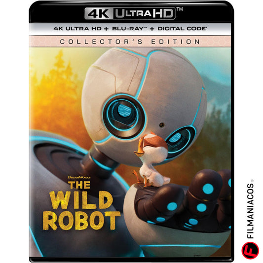 PRE-VENTA: The Wild Robot (2024) [4K Ultra HD + Blu-ray]