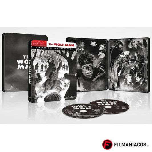 PRE-VENTA: The Wolf Man (1941) (Steelbook) [4K Ultra HD + Blu-ray]