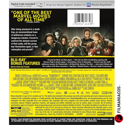 PRE-VENTA: Thunderbolts (The New Avengers) (2025) [Blu-ray]