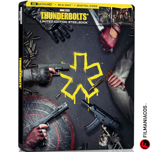 PRE-VENTA: Thunderbolts (The New Avengers) (2025) (Steelbook) [4K Ultra HD + Blu-ray]