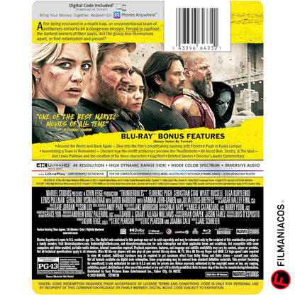 PRE-VENTA: Thunderbolts (The New Avengers) (2025) (Steelbook) [4K Ultra HD + Blu-ray]