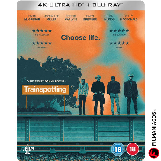 PRE-VENTA: Trainspotting (1996) (Steelbook) [4K UHD + Blu-ray]