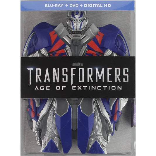 Transformers: Age of Extinction (Optimus Prime Case) (2014) [Blu-ray + DVD] >>USADO<<