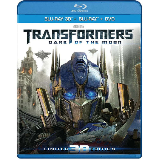 Transformers: Dark Of The Moon (2011) [Blu-ray 3D + Blu-ray + DVD]