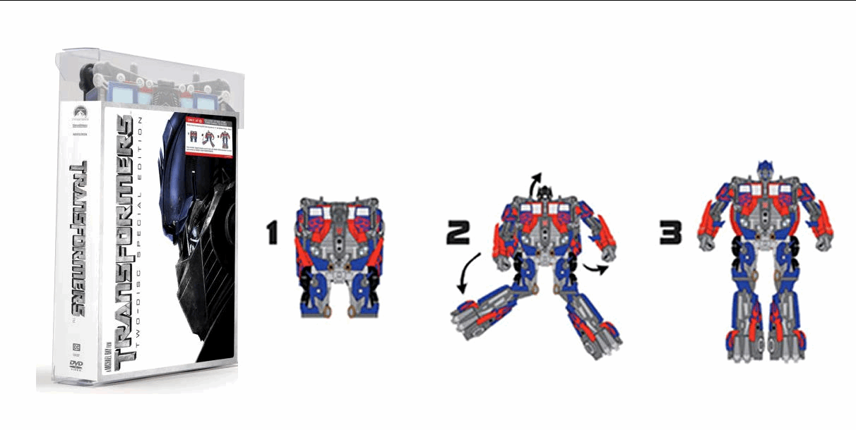 Transformers: Two-Disc Special Edition (Optimus Prime Case) (2007) [DVD] >>USADO<<