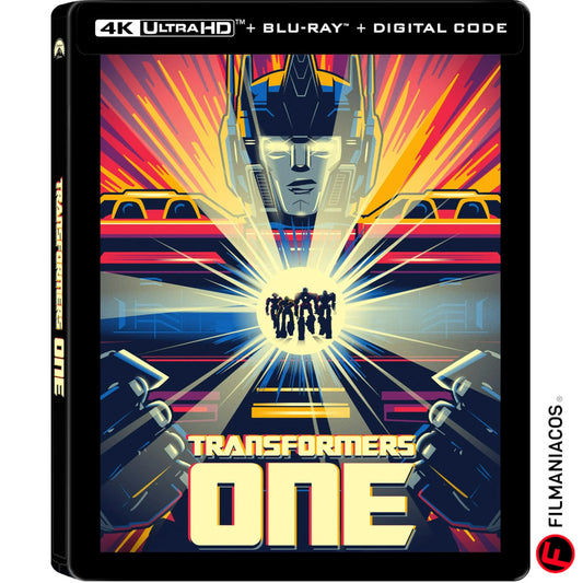 PRE-VENTA: Transformers ONE (2024) (Steelbook) [4K Ultra HD + Blu-ray]