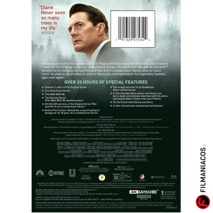 PRE-VENTA: Twin Peaks: From Z to A (1990-2017) [Blu-ray]