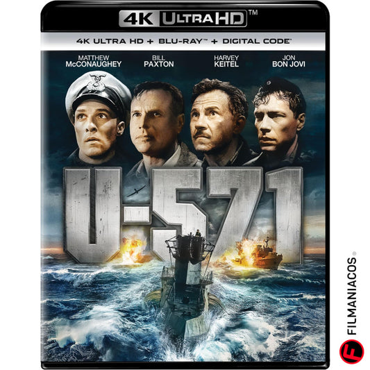PRE-VENTA: U-571 (2000) (25th Anniversary Edition) [4K Ultra HD + Blu-ray]