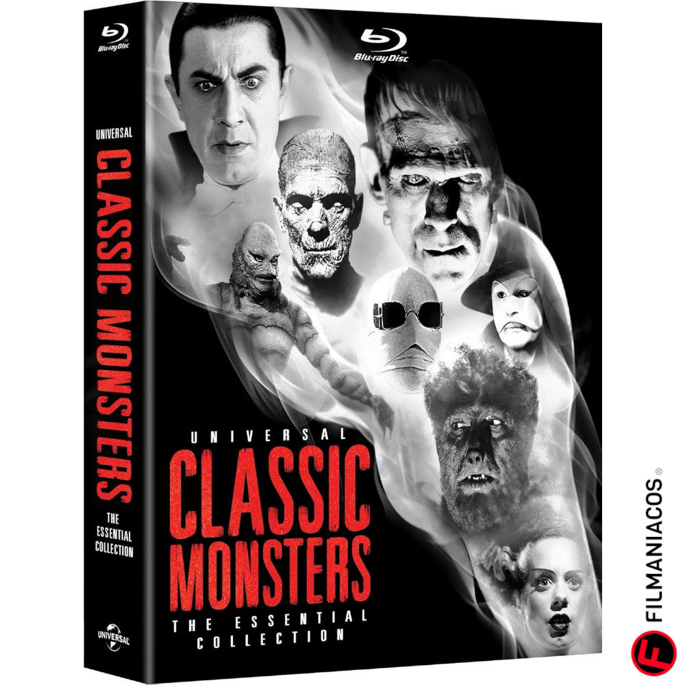 Universal Classic Monsters: The Essential Collection (1931-1954) (Digibook) [Blu-ray]