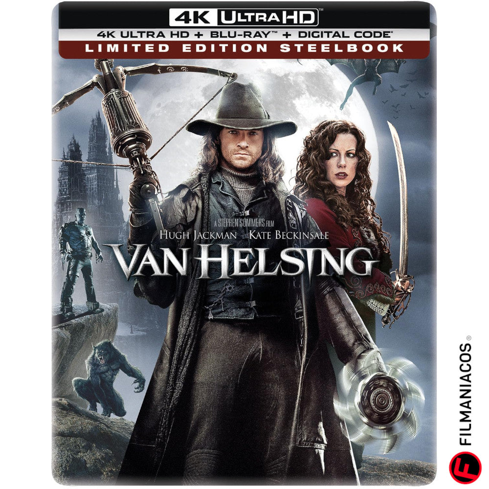 PRE-VENTA: Van Helsing (2004) (Steelbook) [4K Ultra HD + Blu-ray]