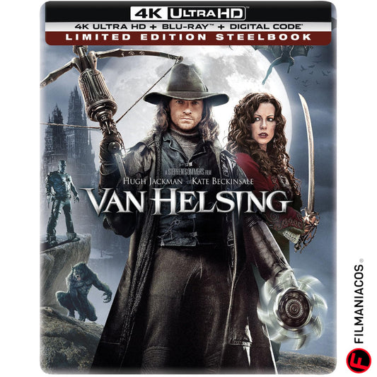 PRE-VENTA: Van Helsing (2004) (Steelbook) [4K Ultra HD + Blu-ray]