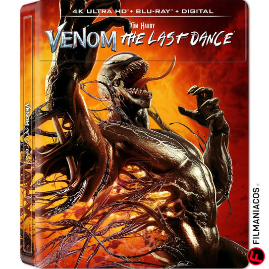 PRE-VENTA: Venom: The Last Dance (2024) (Steelbook) [4K Ultra HD + Blu-ray]