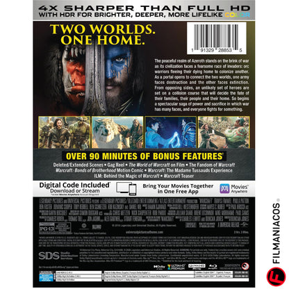 PRE-VENTA: Warcraft (2016) (10th Anniversary Steelbook) [4K Ultra HD + Blu-ray]