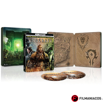 PRE-VENTA: Warcraft (2016) (10th Anniversary Steelbook) [4K Ultra HD + Blu-ray]