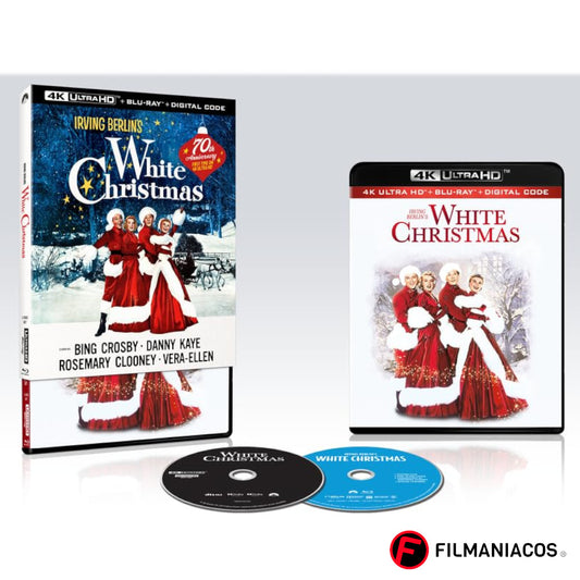 PRE-VENTA: Irving Berlin's White Christmas (1954) (70th Anniversary) [4K Ultra HD + Blu-ray]