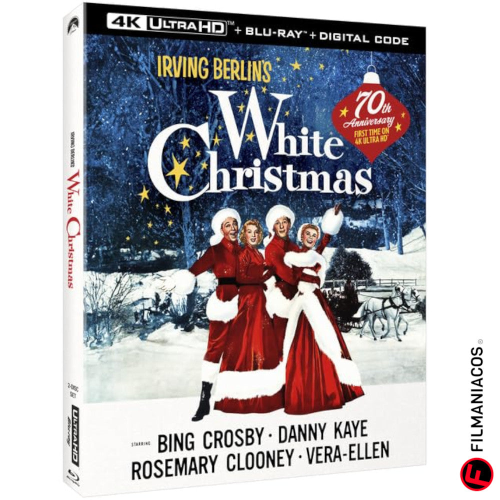 PRE-VENTA: Irving Berlin's White Christmas (1954) (70th Anniversary) [4K Ultra HD + Blu-ray]