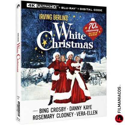 PRE-VENTA: Irving Berlin's White Christmas (1954) (70th Anniversary) [4K Ultra HD + Blu-ray]