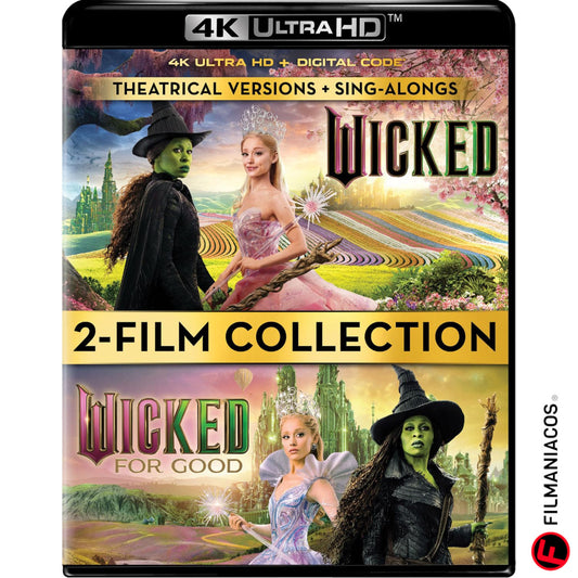 PRE-VENTA: Wicked: 2-Film Collection (2024-2025) [4K Ultra HD]