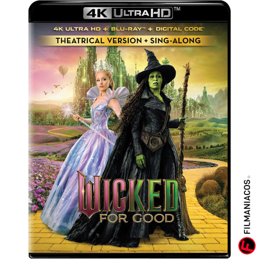 PRE-VENTA: Wicked: For Good (2025) [4K Ultra HD + Blu-ray]