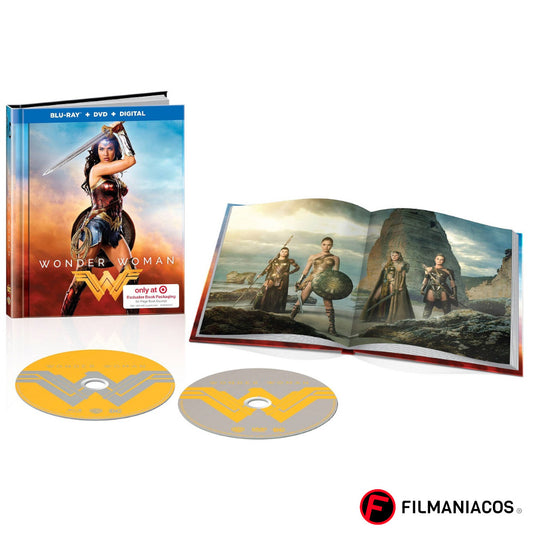 Wonder Woman (2017) (Digipack lenticular) [Blu-ray + DVD] >>USADO<<