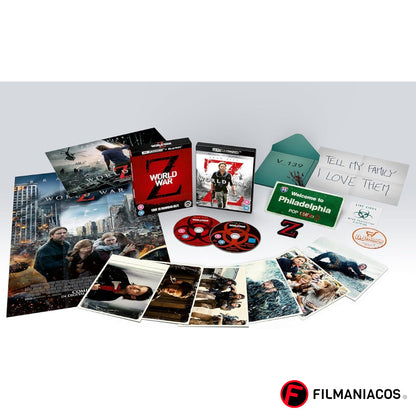 PRE-VENTA: World War Z (2013) (Collector's Edition) [4K Ultra HD + Blu-ray]