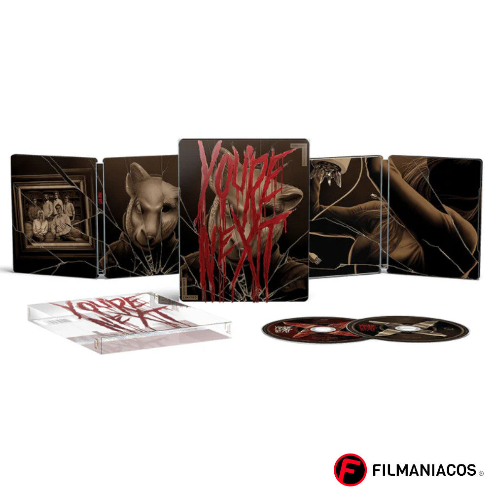 PRE-VENTA: You're Next (2011) (Lionsgate Limited Exclusive Steelbook) [4K Ultra HD + Blu-ray]