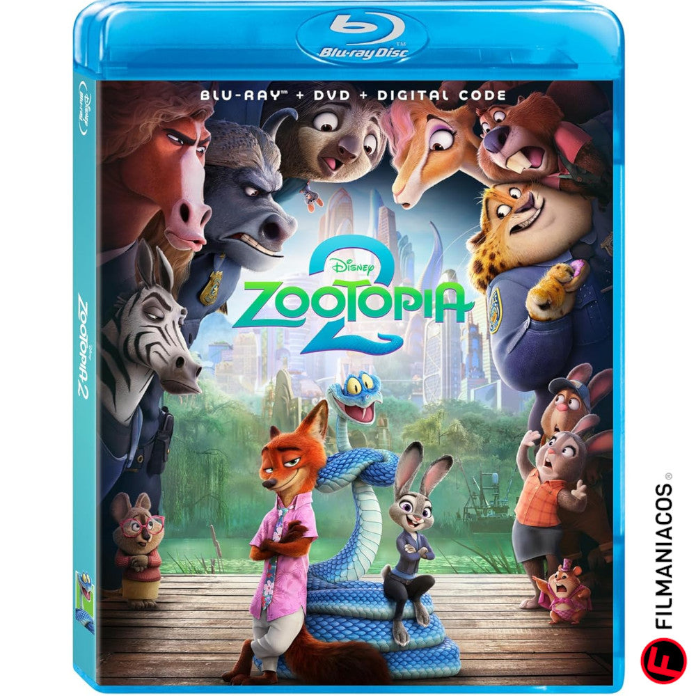 PRE-VENTA: Zootopia 2 (2025) [Blu-ray + DVD]